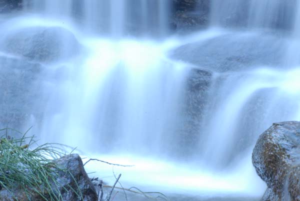 Casade d'eau dans les Blue Montain