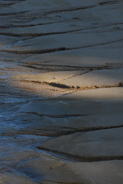 un petit effet du soleil sur une plage et le charme de la nature